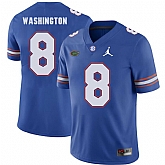 Florida Gators 8 Nick Washington Blue College Football Jersey Dzhi,baseball caps,new era cap wholesale,wholesale hats